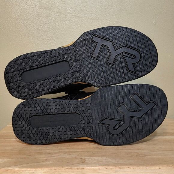 TYR L-1 Lifter Limited Edition Squat University Lifting Shoes Black Gold 10 - Picture 6 of 7